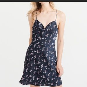 Navy floral Abercrombie & Fitch dress